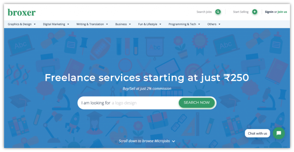 Top 15 Freelance Websites to Hire a Freelancer for Your Next Project 10 use Broxer to hire a freelancer