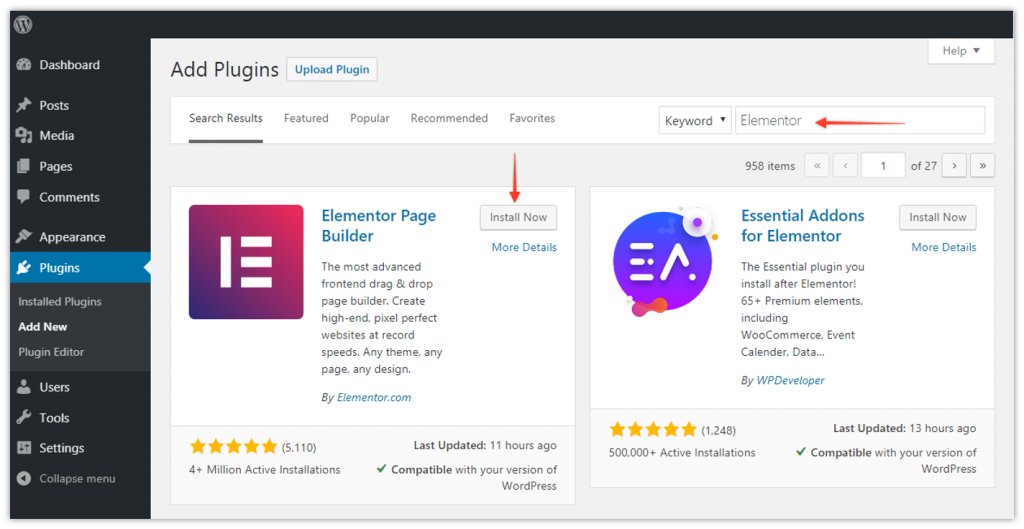 How to Use Elementor Page Builder to Build a Website 1