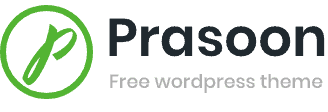 Prasoon Free WordPress Theme 1 prasoon-logo