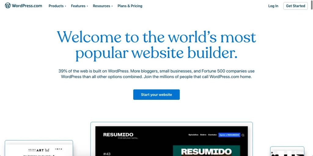WordPress.com vs WordPress.org – Which One is Better 3 wordpress.com-site-preview
