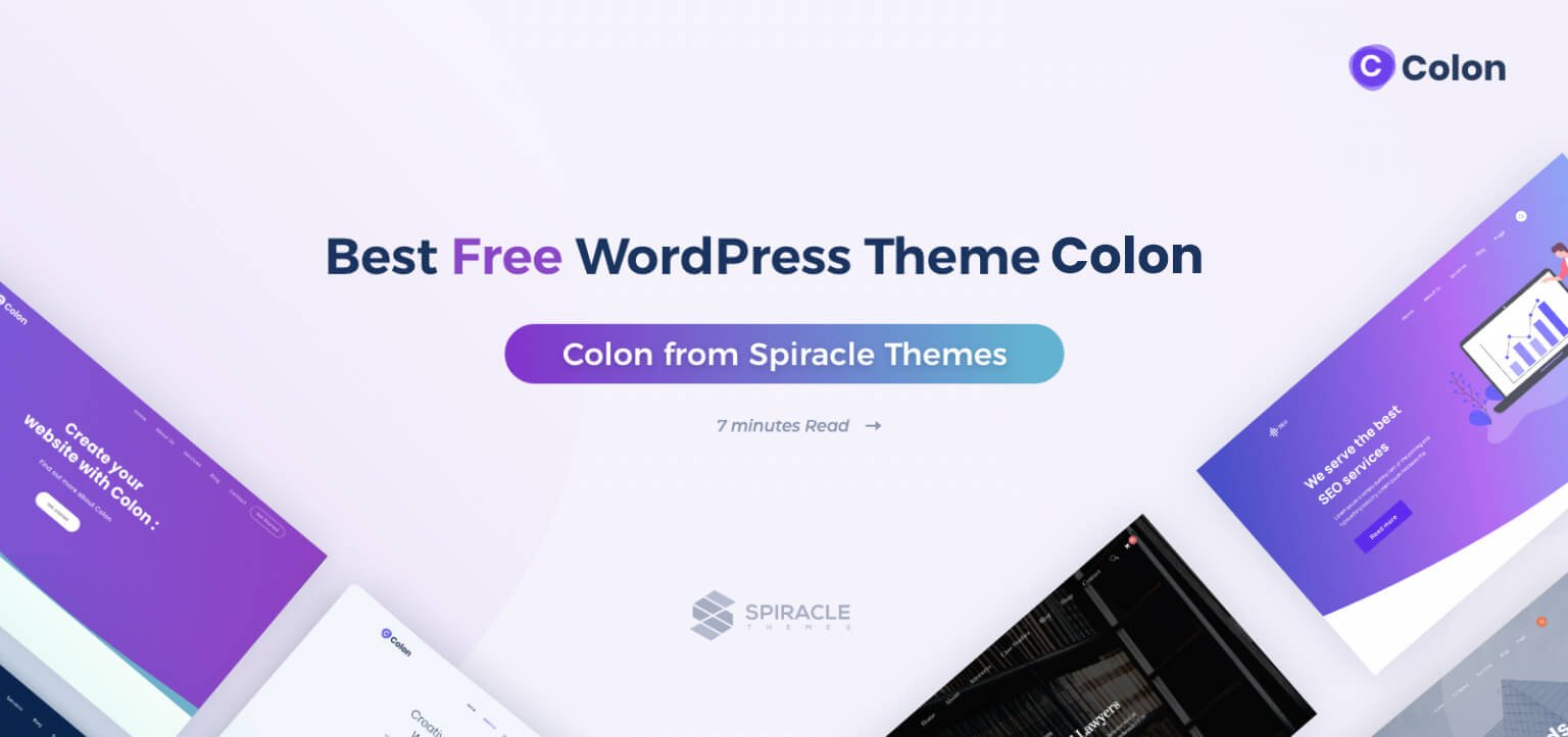Best Free WordPress Theme Colon