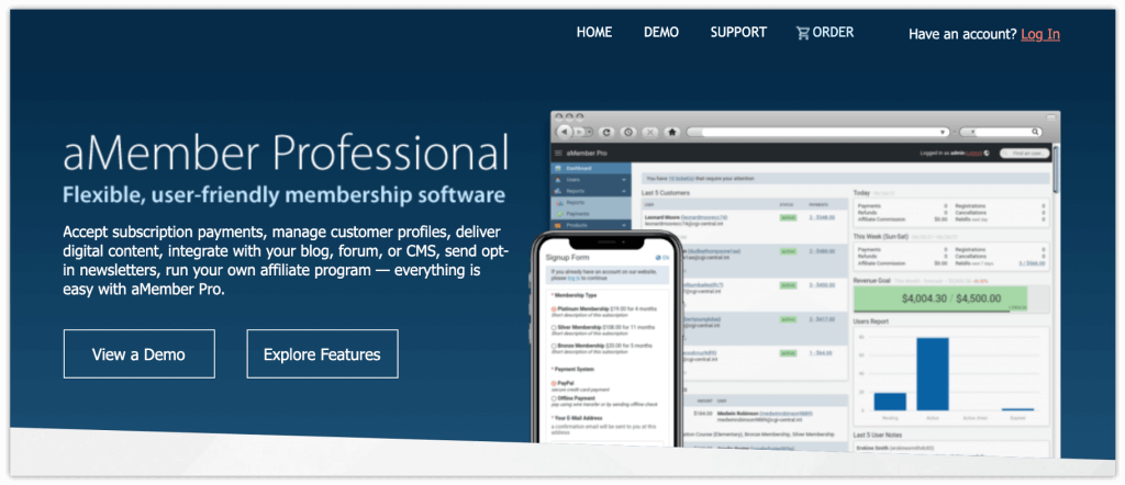 15 Best Membership Plugins to Create Membership Site in 2022 15 aMember WordPress Plugin