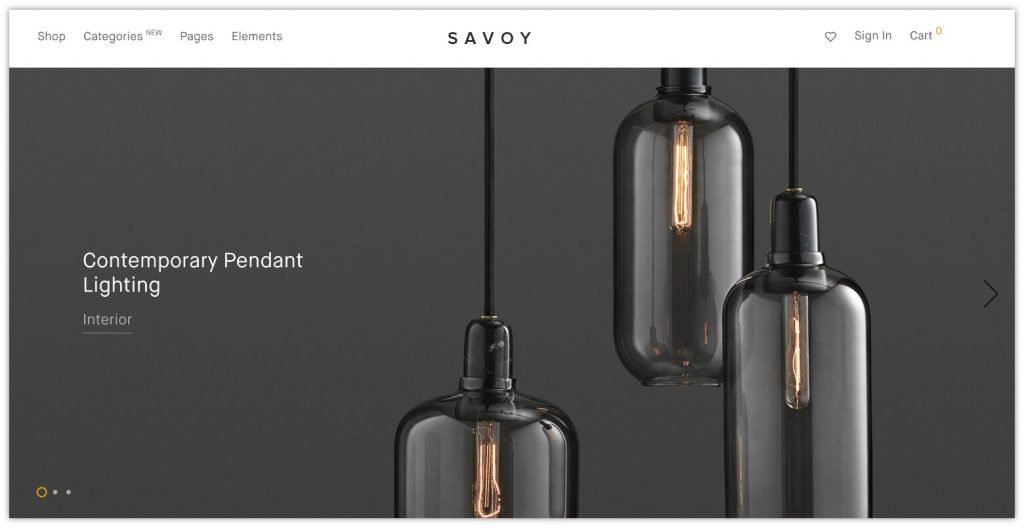 Savoy WooCommerce Theme by NordicMade