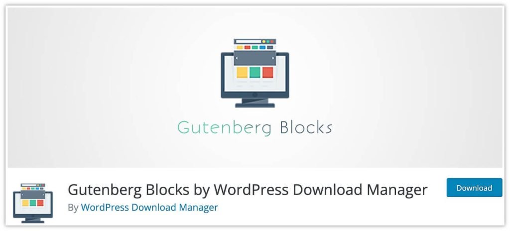 Gutenberg Blocks plugin by WordPress Download Manager