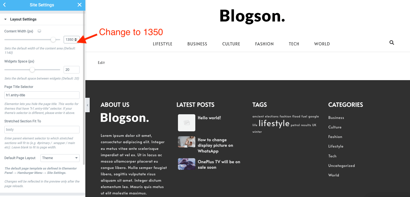 Blogson Documentation 6